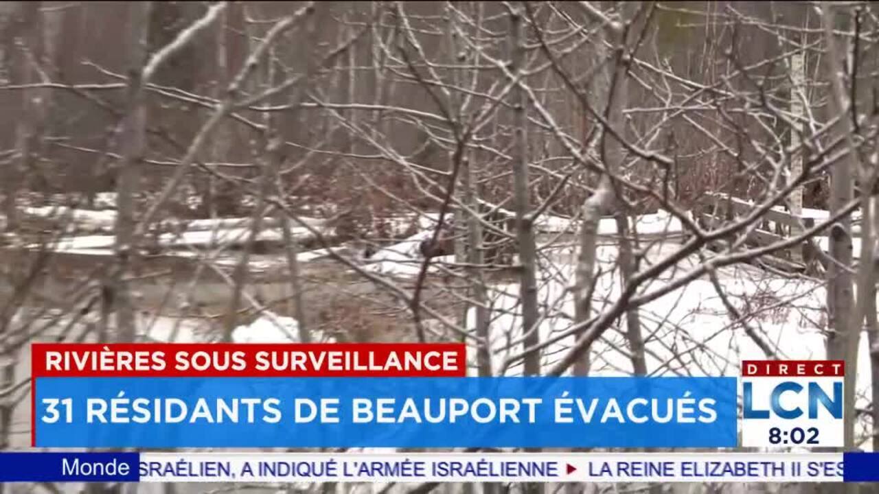 Québec et SaintRaymonddePortneuf sous l’eau explications à 8h