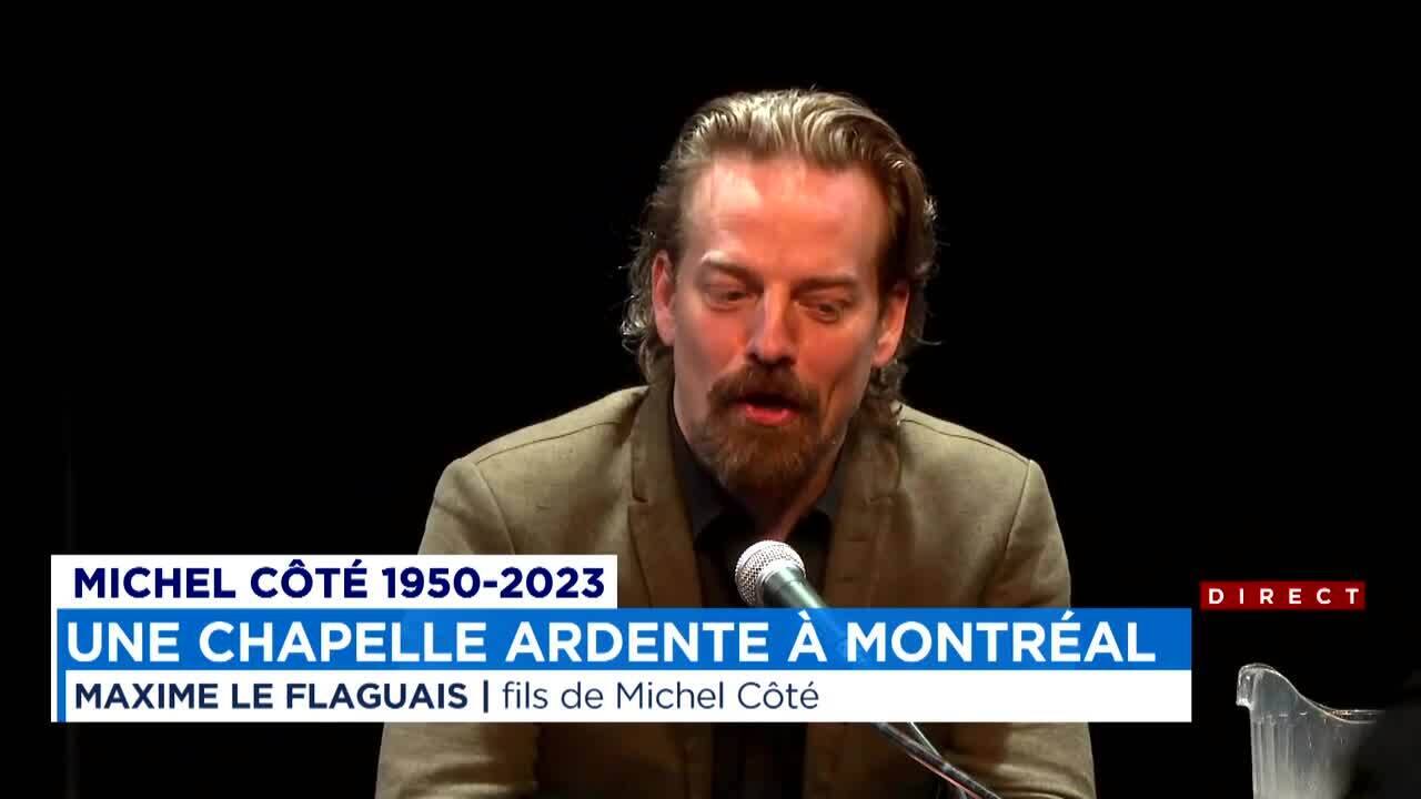Dernier hommage à Michel Côté: explications 12h