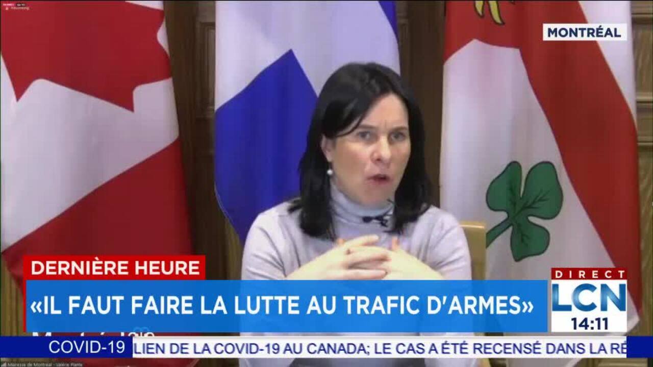 Valérie Plante Réagit à La Tuerie De Saint Léonard Conférence De