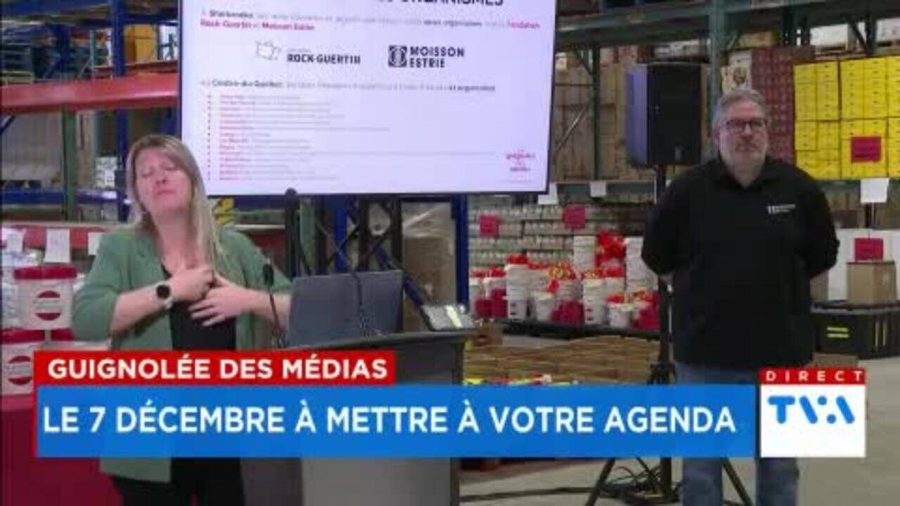 Sherbrooke Le TVA Nouvelles de 18h du 30 novembre 2023 Le TVA
