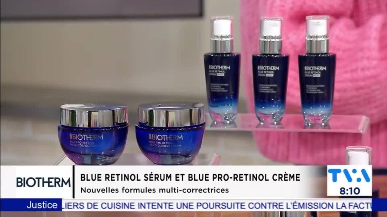 La nouvelle gamme Blue Retinol de Biotherm 