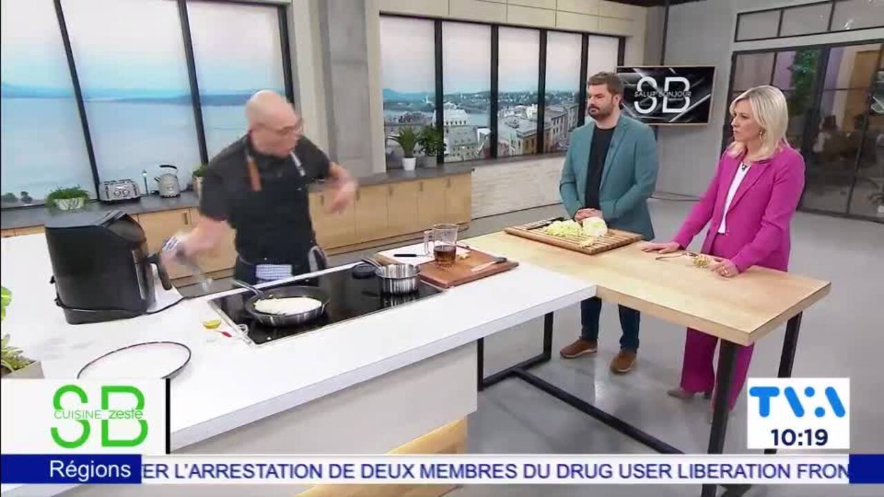 Une recette signée Hugo Saint-Jacques! 