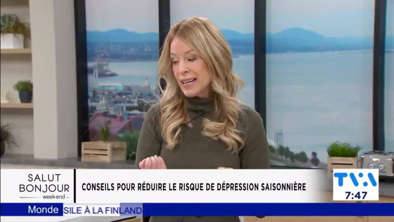 Les conseils d'Isabelle Huot pour combattre la dépression saisonnière