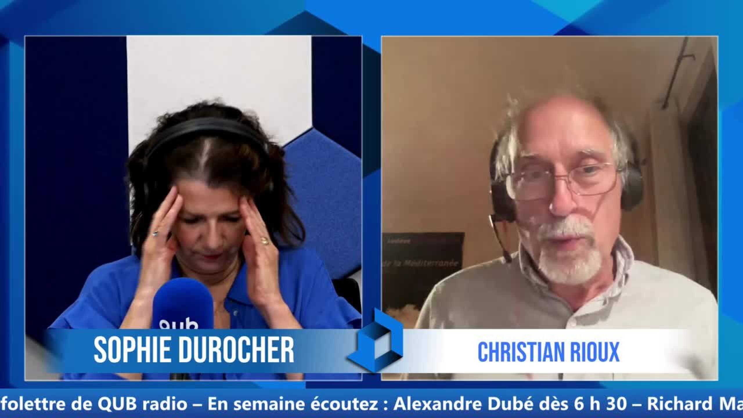Christian Rioux Ce soir les Français se sentent en Israël, dit Christian Rioux | QUB ...