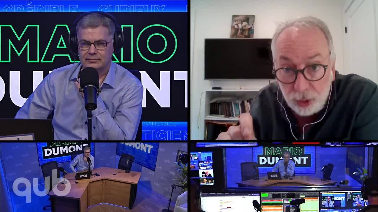 Benoit Dutrizac est en ta… | Mario Dumont | QUB | TVA+