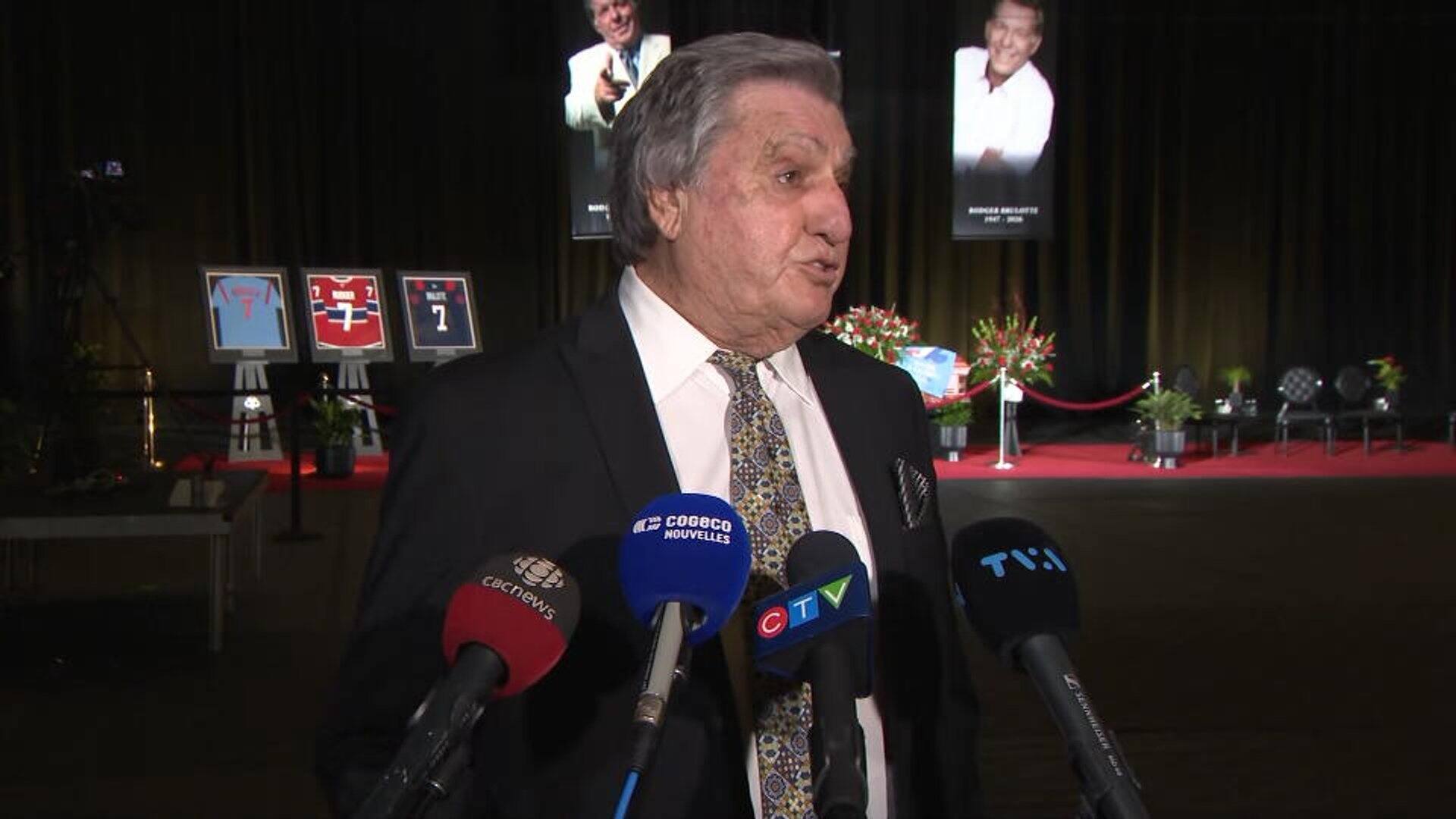Menick rend un vibrant hommage à son grand ami Rodger Brulotte | TVA Sports