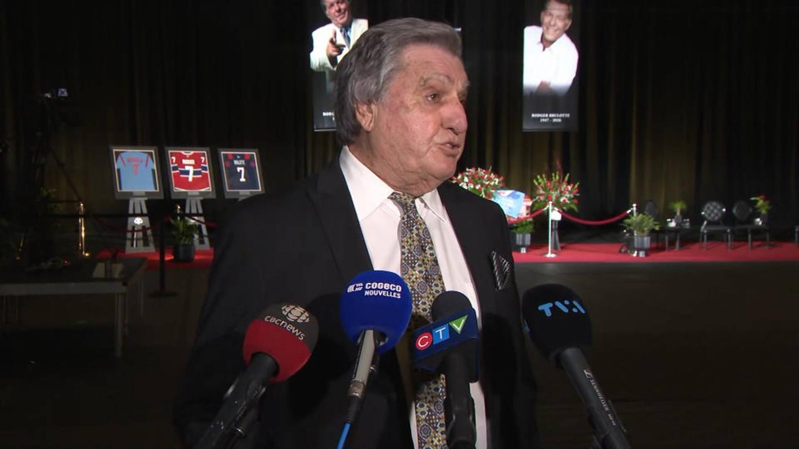 Rodger Brightly Menick rend un vibrant hommage à son grand ami Rodger Brulotte | TVA Sports