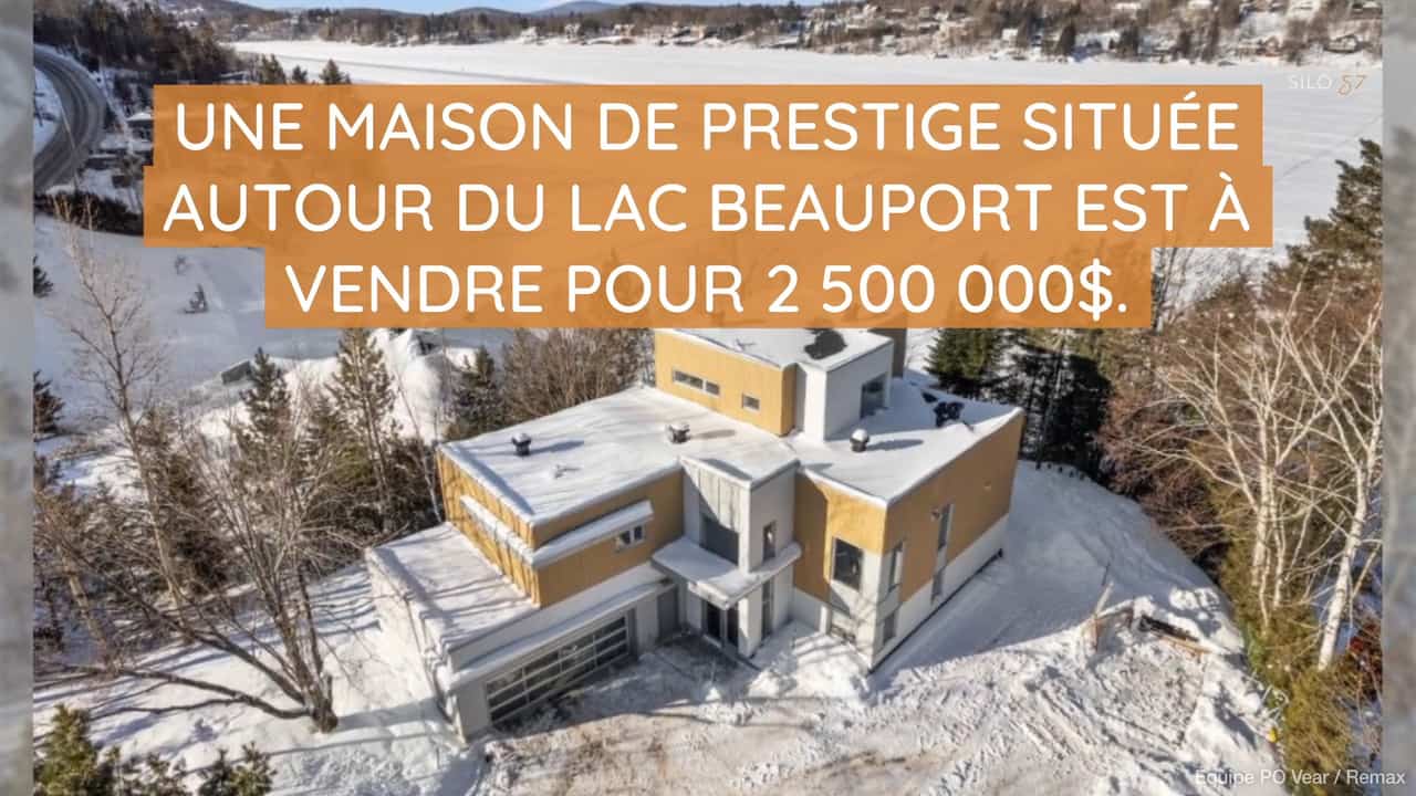 Une demeure de prestige de 2 500 000    Lac Beauport