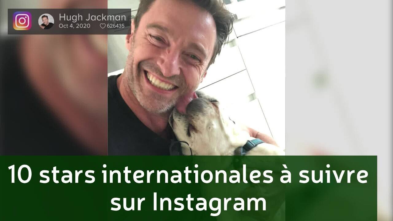10 stars internationales à suivre sur Instagram
