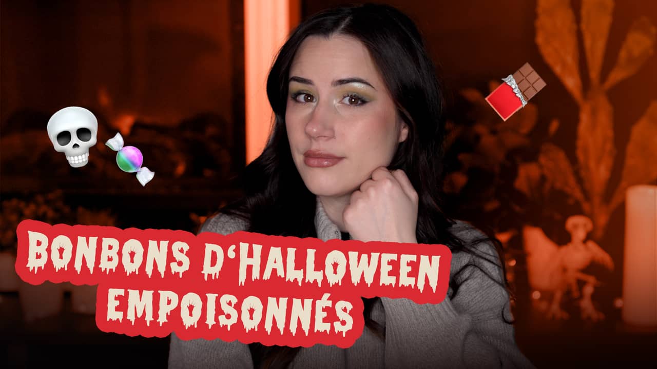 CECI N'EST PAS UN TUTORIEL BEAUTÉ - Bonbons d'Halloween empoisonnés