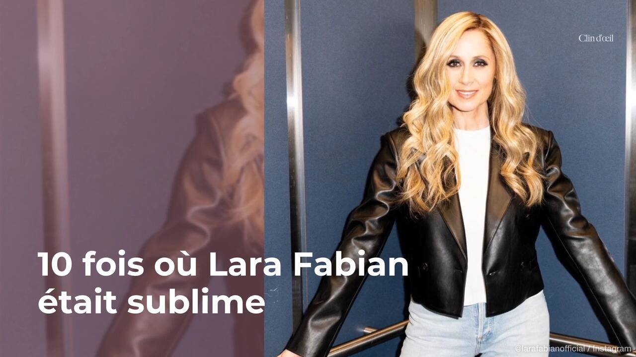 10 fois où Lara Fabian était sublime