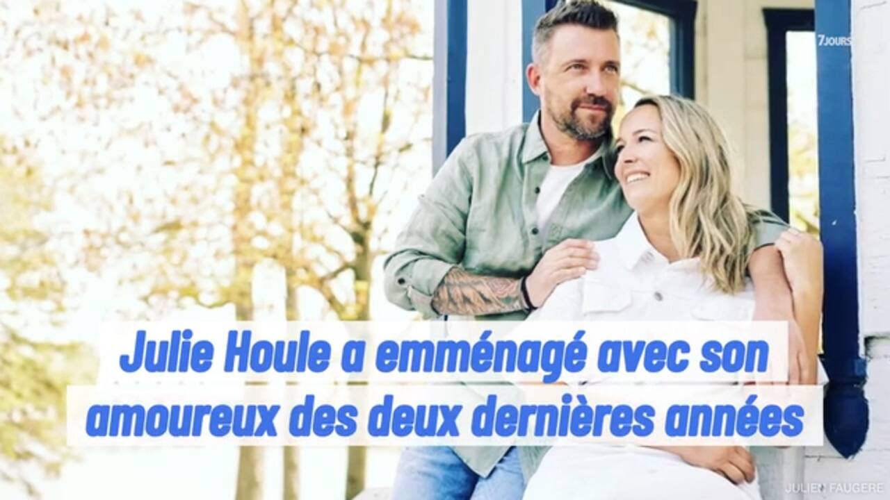 Julie Houle a emménagé avec son amoureux des deux dernières années