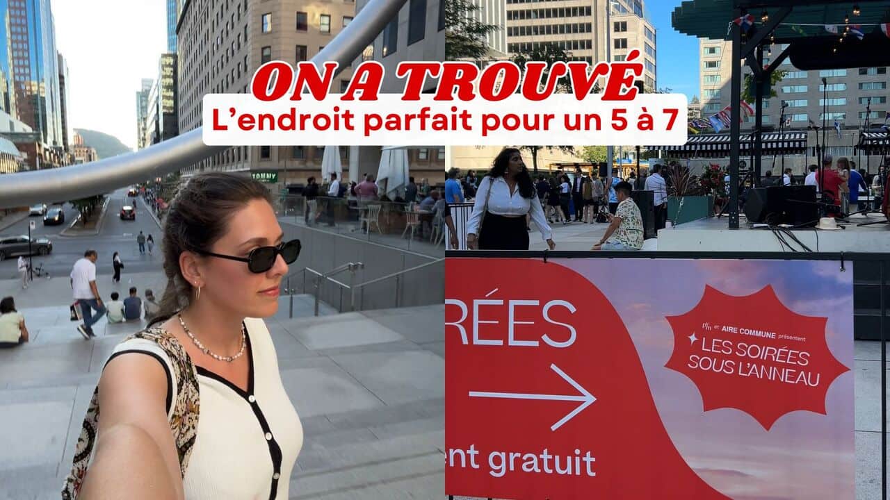 [VIDÉO] On a trouvé l'endroit parfait pour des 5 à 7 d'après-bureaux festifs gratuits en plein centre-ville de Montréal