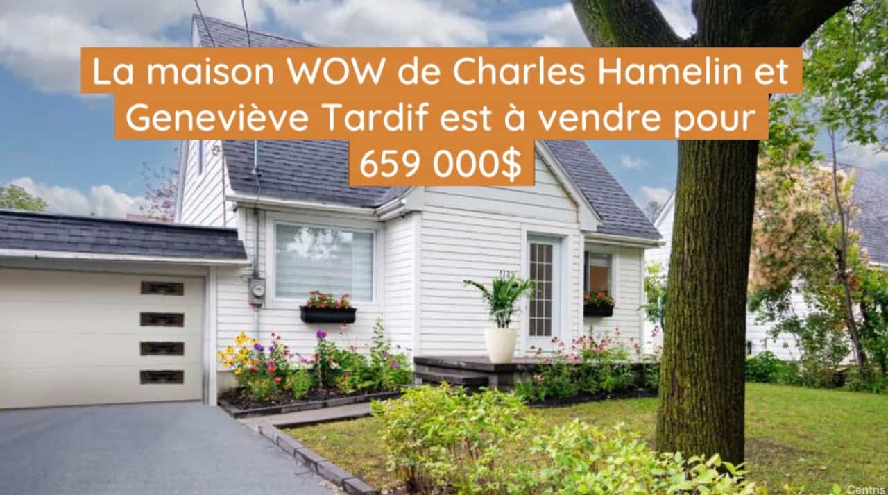 La maison WOW de Charles Hamelin et Geneviève Tardif est à vendre pour 659 000$