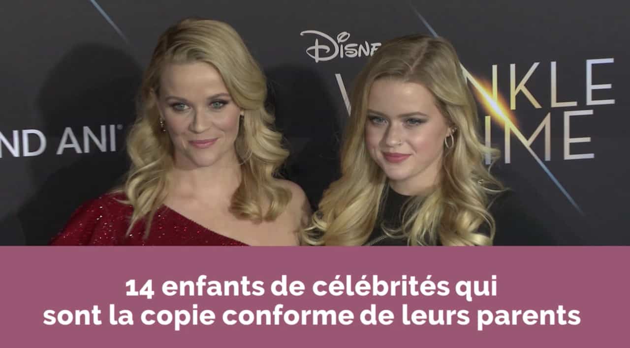 14 enfants de vedettes qui sont le sosie de leurs parents
