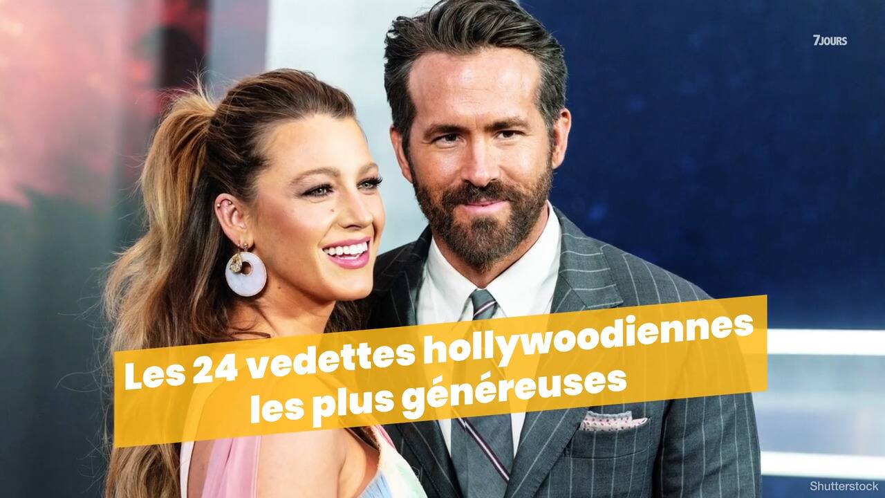 Les 24 vedettes hollywoodiennes les plus généreuses