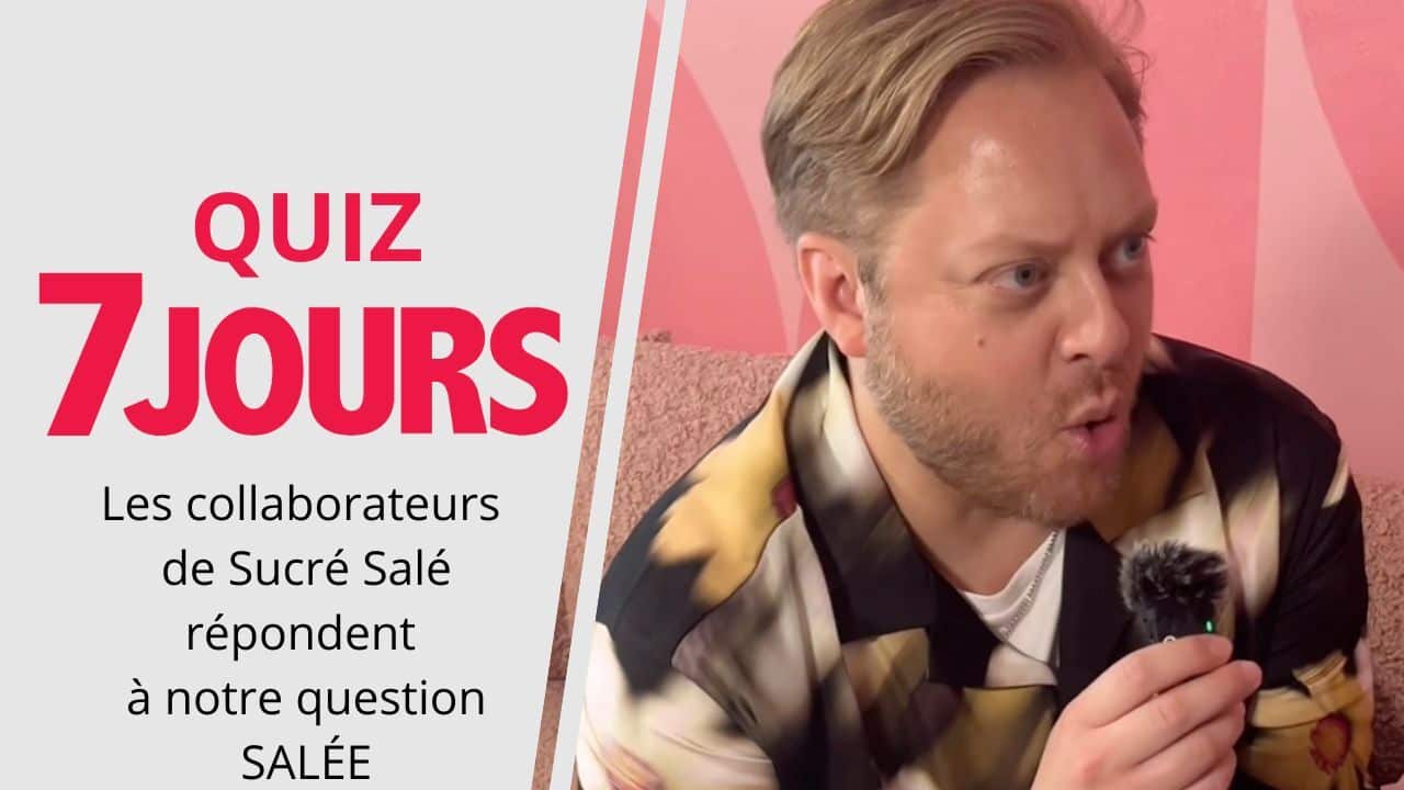 Les collaborateurs de Sucré salé répondent à notre question salée