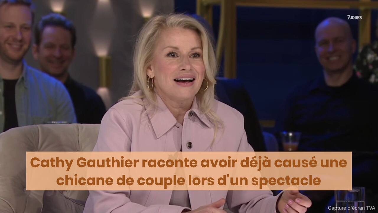 Cathy Gauthier raconte avoir déjà causé une chicane de couple lors d'un spectacle