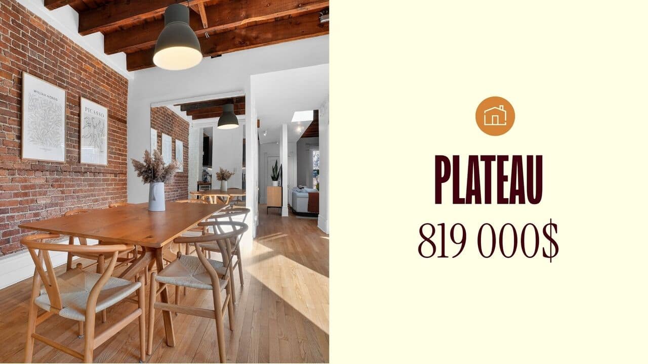 Un condo clé en main qui combine cachet, luminosité et emplacement de choix à vendre au cœur du Plateau-Mont-Royal