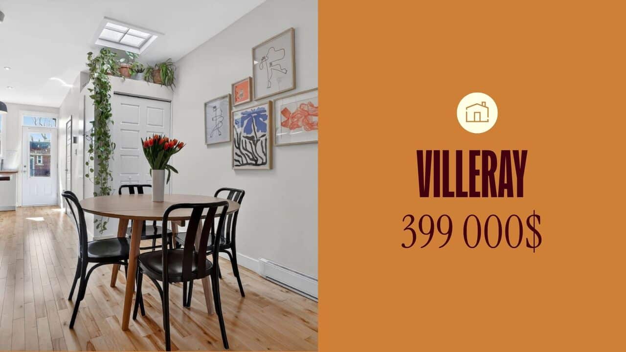 Ce condo est un bijou du quartier de Villeray, et il est à vendre pour 399 000$