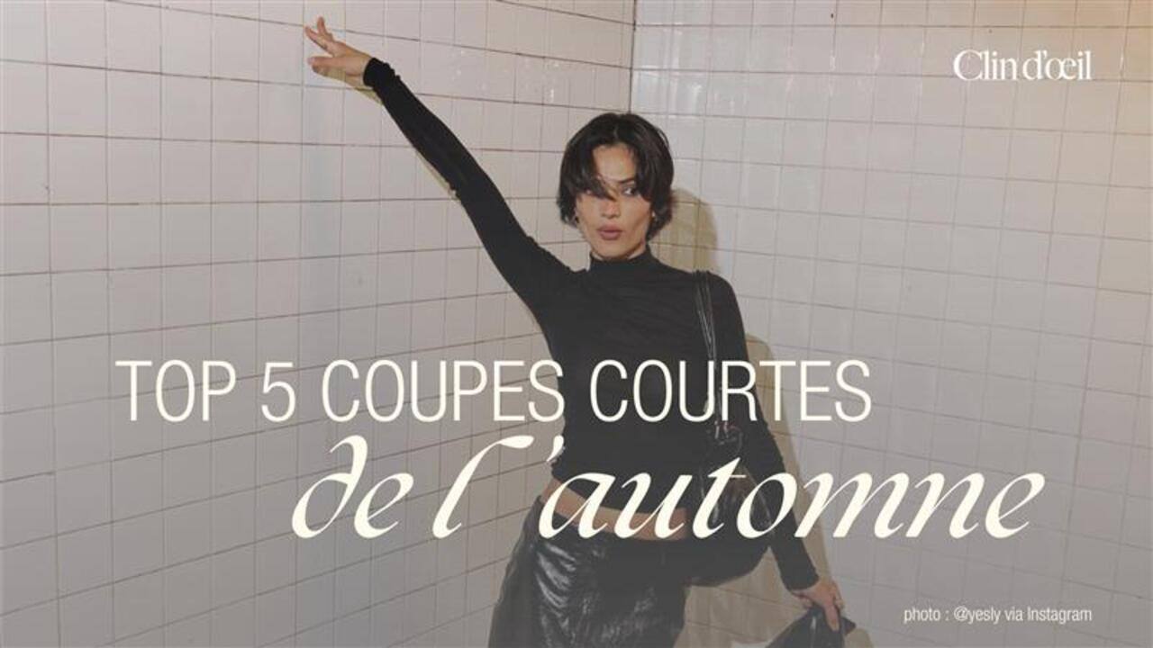 Les 5 plus belles coupes courtes de l'automne