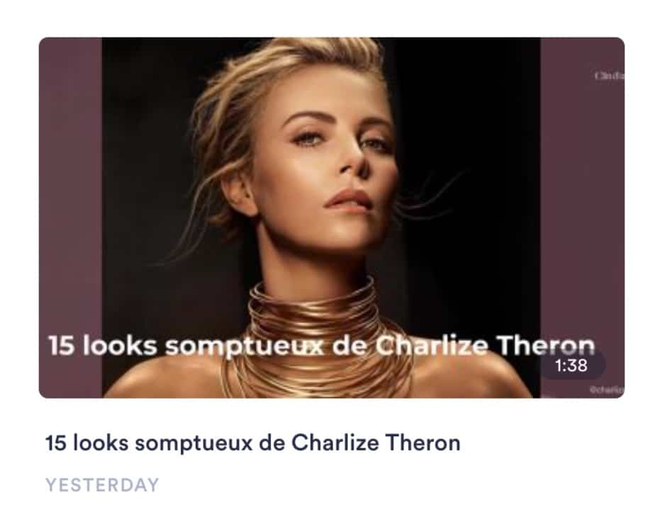 15 looks somptueux de Charlize Theron