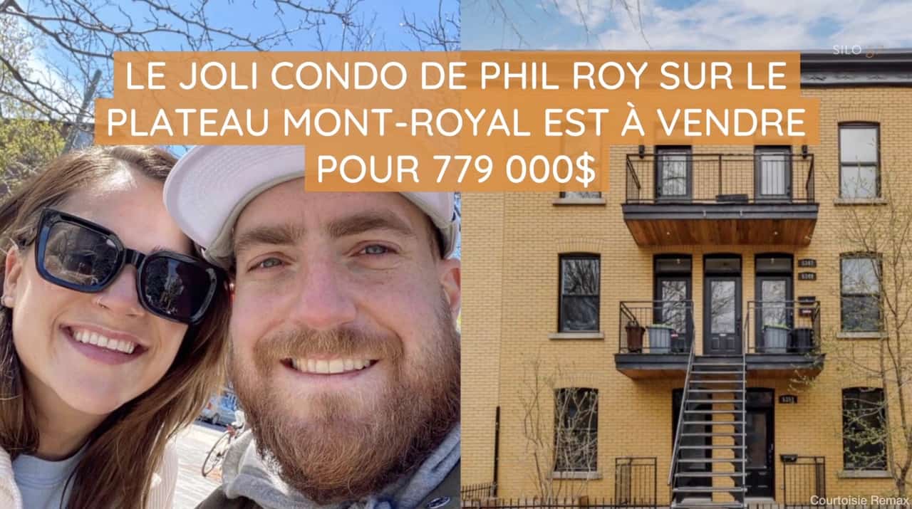 Le joli condo de Phil Roy sur le plateau Mont-Royal est à vendre pour 779 000$