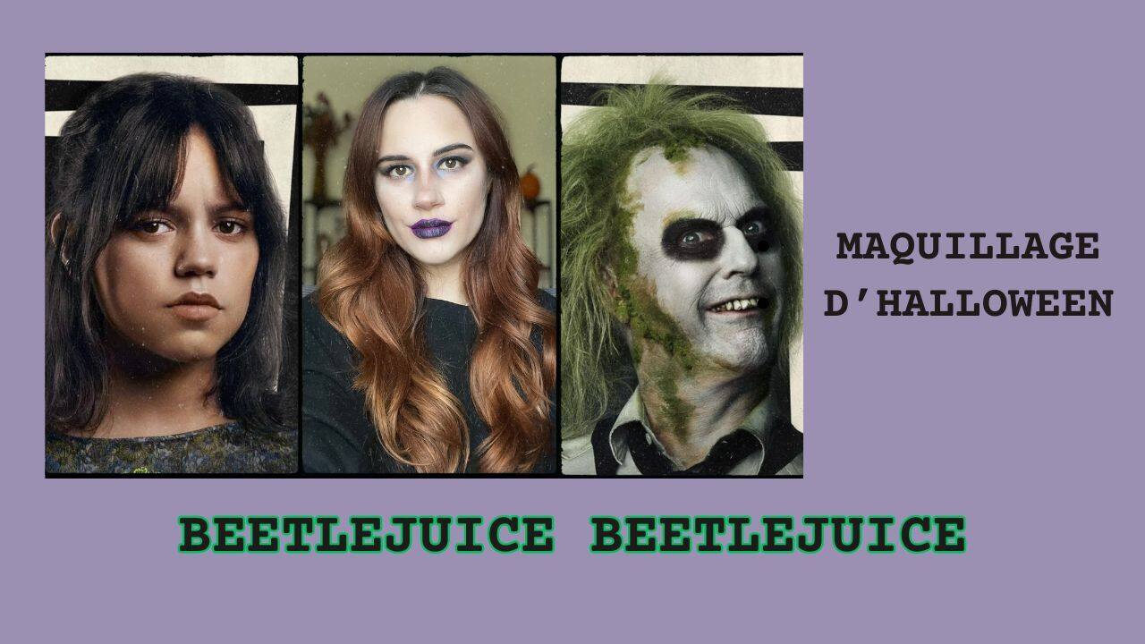 [VIDÉO] Maquillage d'Halloween: voici comment réaliser le look viral de «Beetlejuice Beetlejuice»