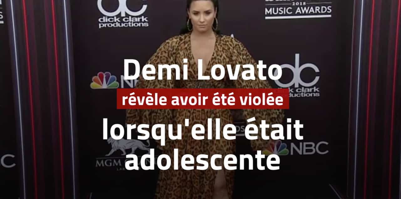 Demi Lovato révèle avoir été violée quand elle était adolescente
