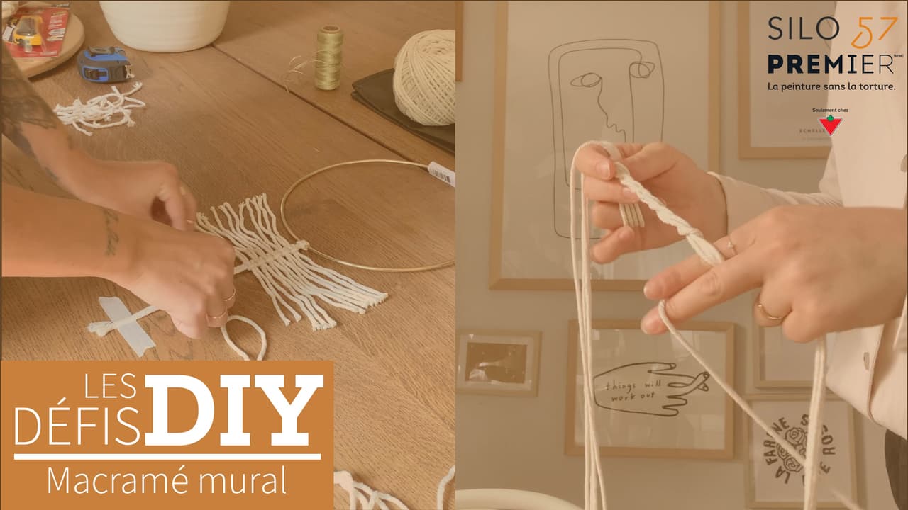 Les Défis DIY SILO57 x CANADIAN TIRE - Macramé