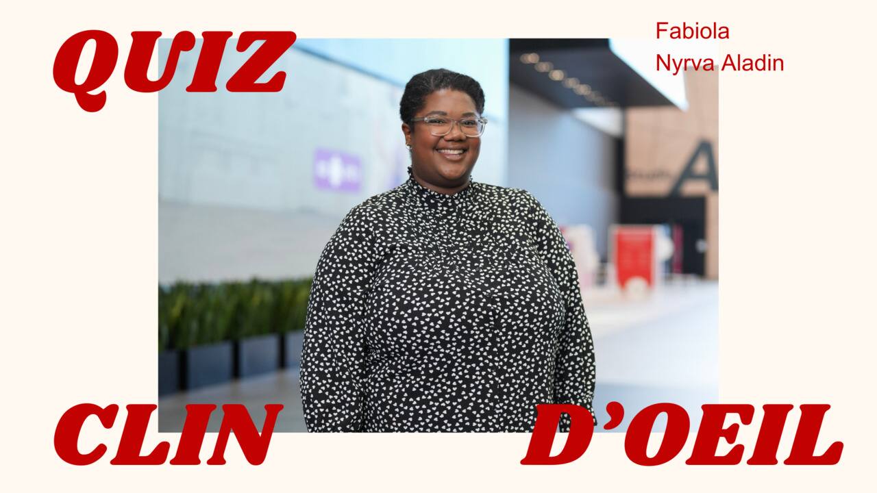 [VIDÉO] Fabiola Nyrva Aladin répond au Quiz Clin d'oeil