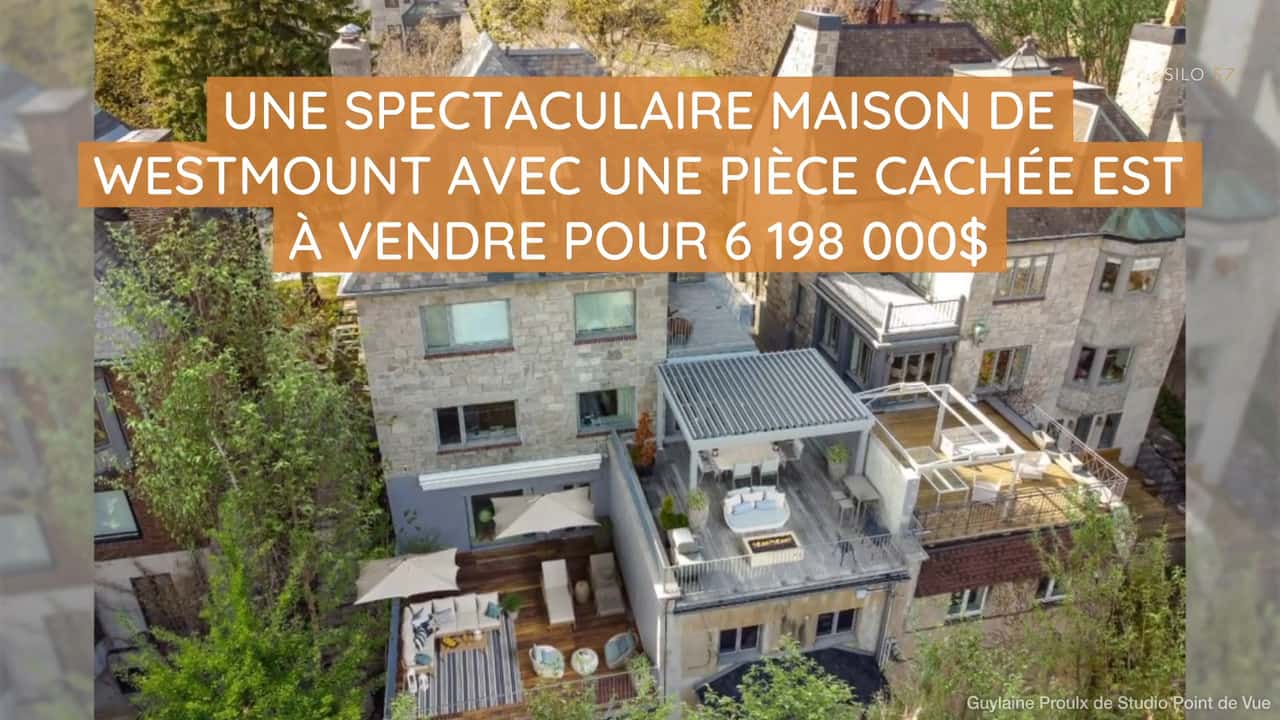 Une spectaculaire maison de Westmount avec une pièce cachée est à vendre pour 6 198 000$
