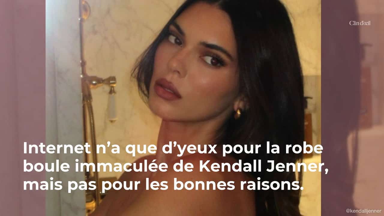 Kendall Jenner sexy dans sa robe ultra courte qui ne fait pas l'unanimité 