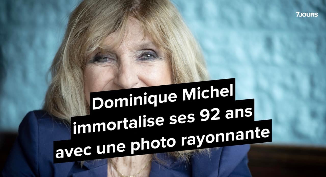 Dominique Michel immortalise ses 92 ans avec une photo rayonnante
