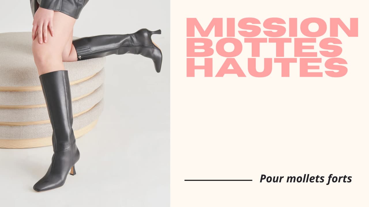 Mission Clin d'oeil : à la recherche de bottes hautes pour mollets forts