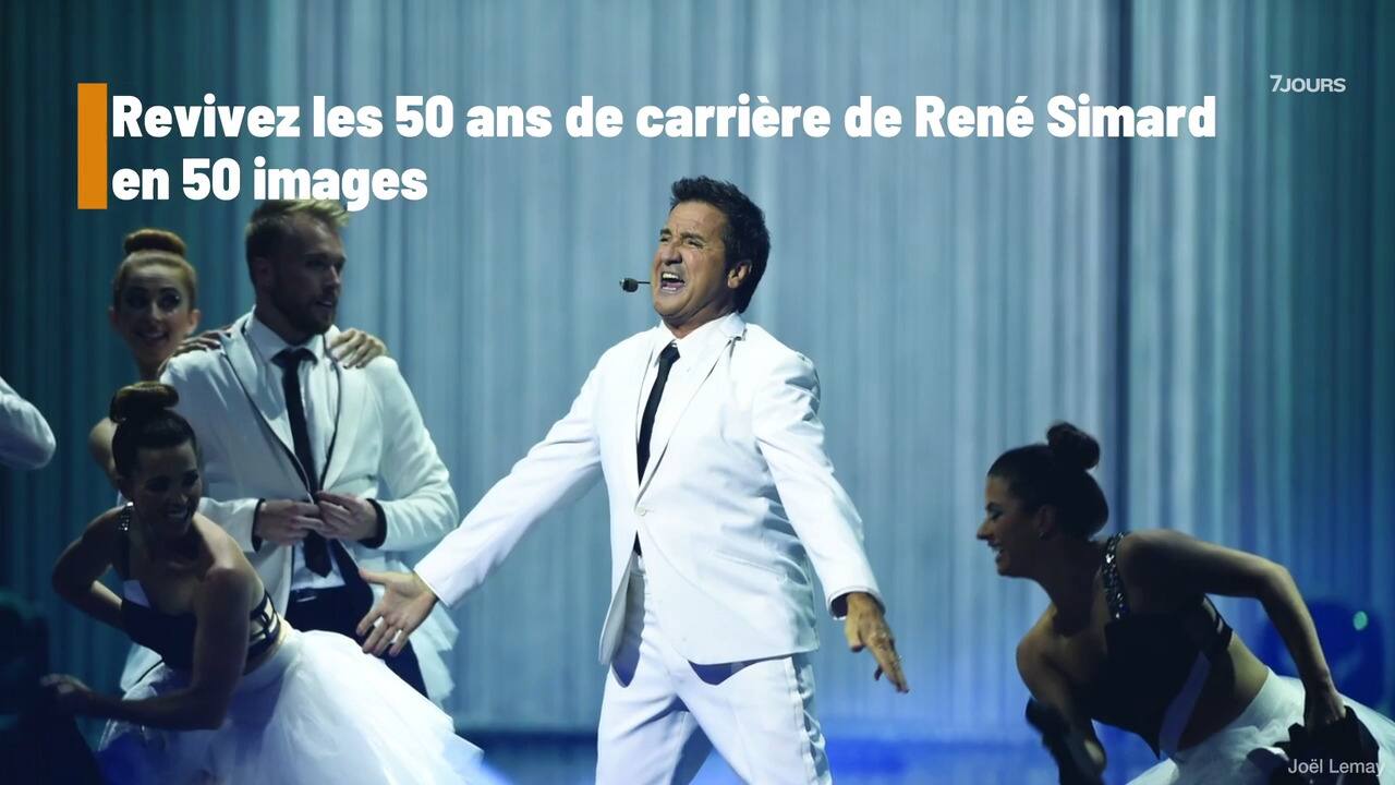 Revivez les 50 ans de carrière de René Simard en 50 photos