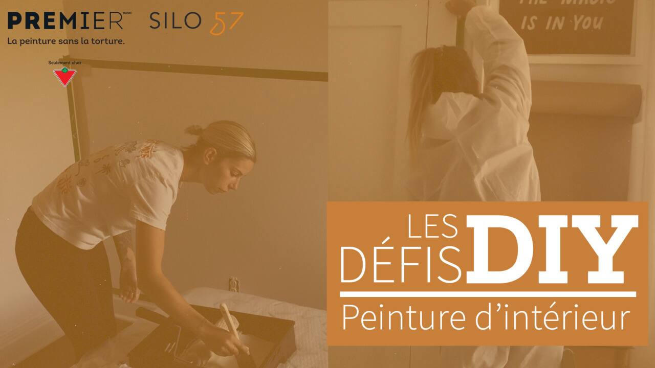 Les Défis DIY SILO57 x CANADIAN TIRE - Peinture 