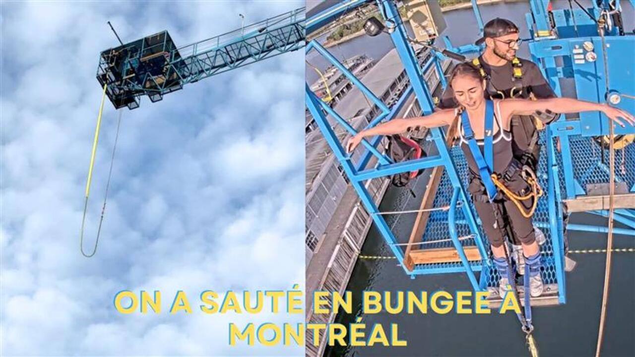 [VIDÉO] On a testé le bungee à Montréal