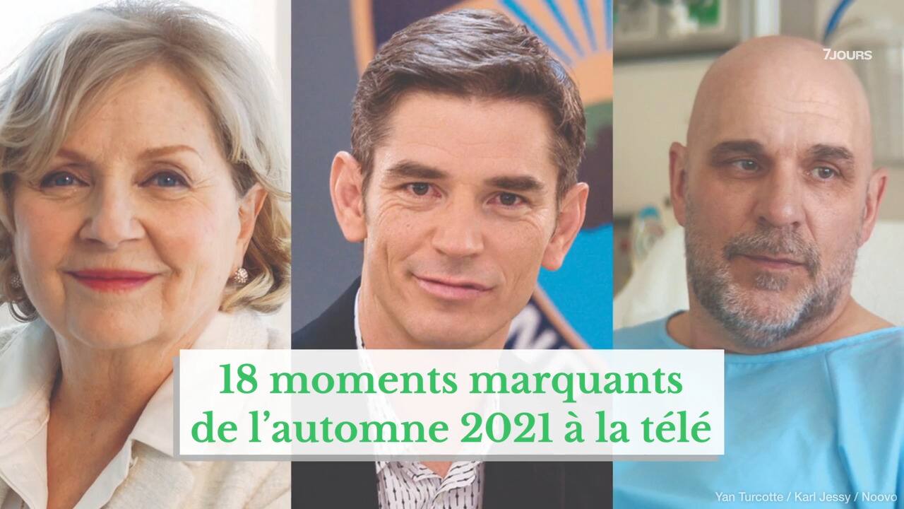 18 moments marquants de l'automne 2021 à la télé 