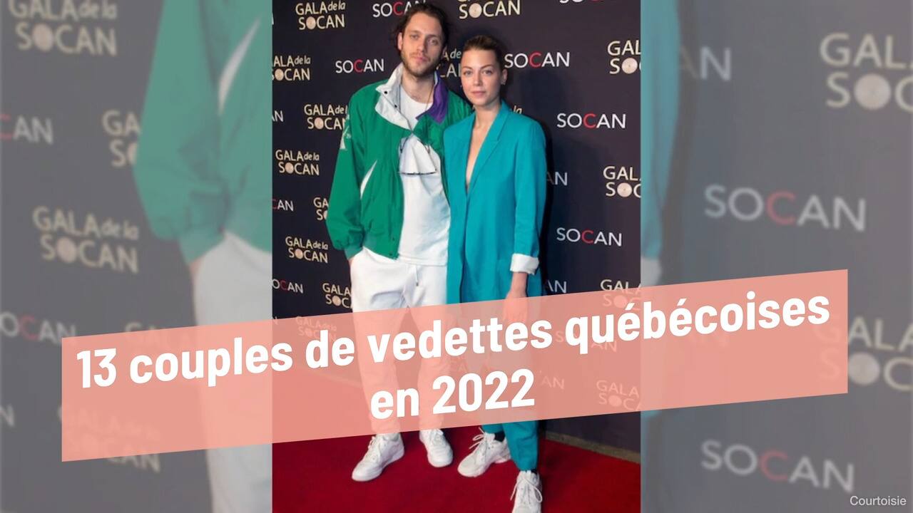 13 couples de vedettes québécoises en 2022