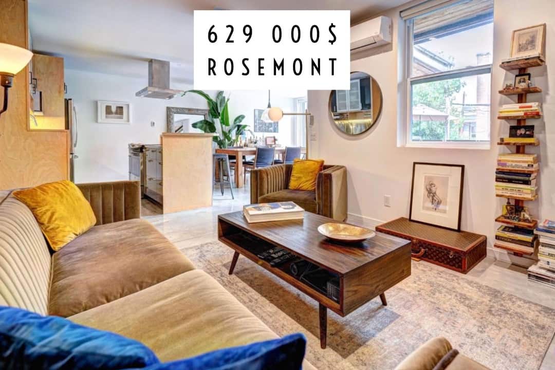 Un condo au décor surprenant à vendre pour 629 000$ dans Rosemont