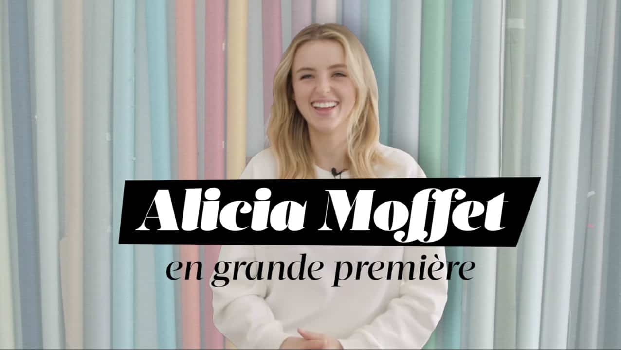 Clin d'oeil - Alicia Moffet en grande première