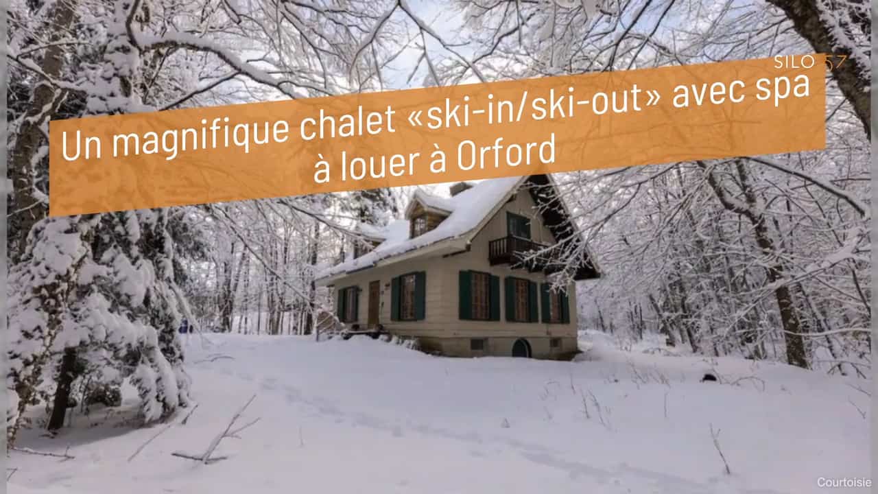 Un magnifique chalet  ski in ski out  avec spa   louer   Orford 