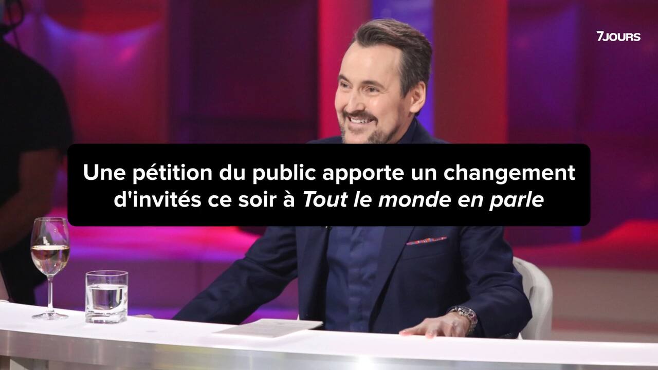 Une pétition du public apporte un changement d'invités ce soir à «Tout le monde en parle»