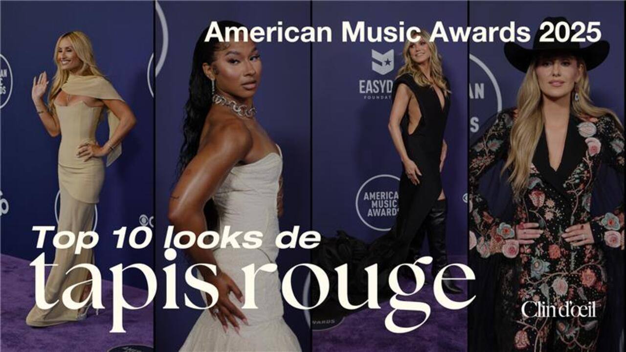 AMAS AWARDS 2025 : Voici tous les looks les plus marquants