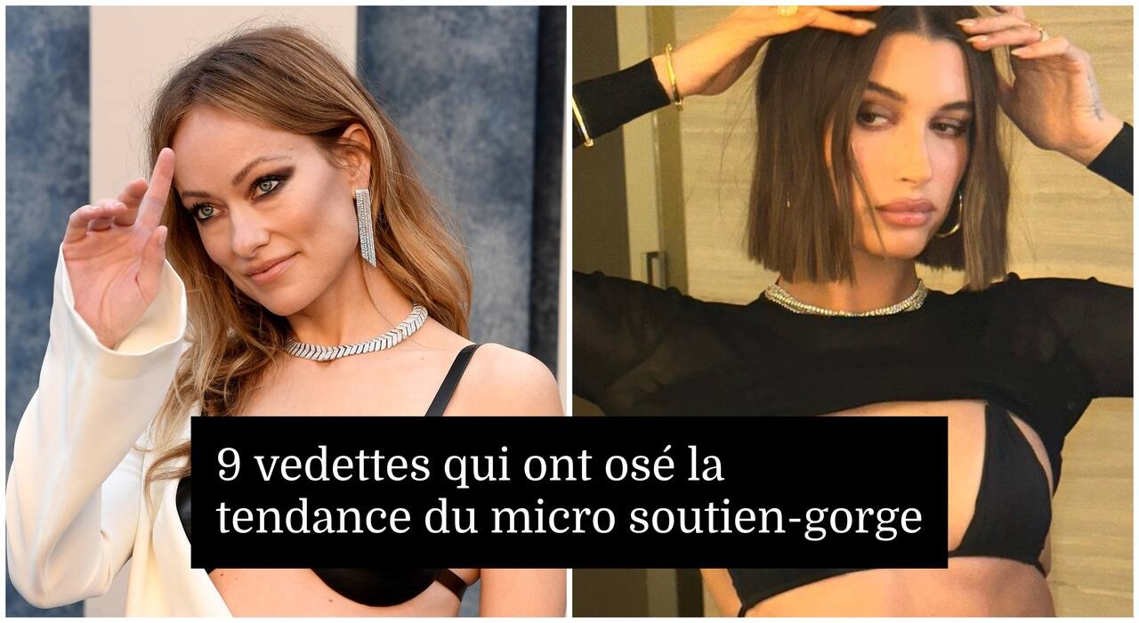 9 vedettes qui ont osé la tendance du micro soutien-gorge