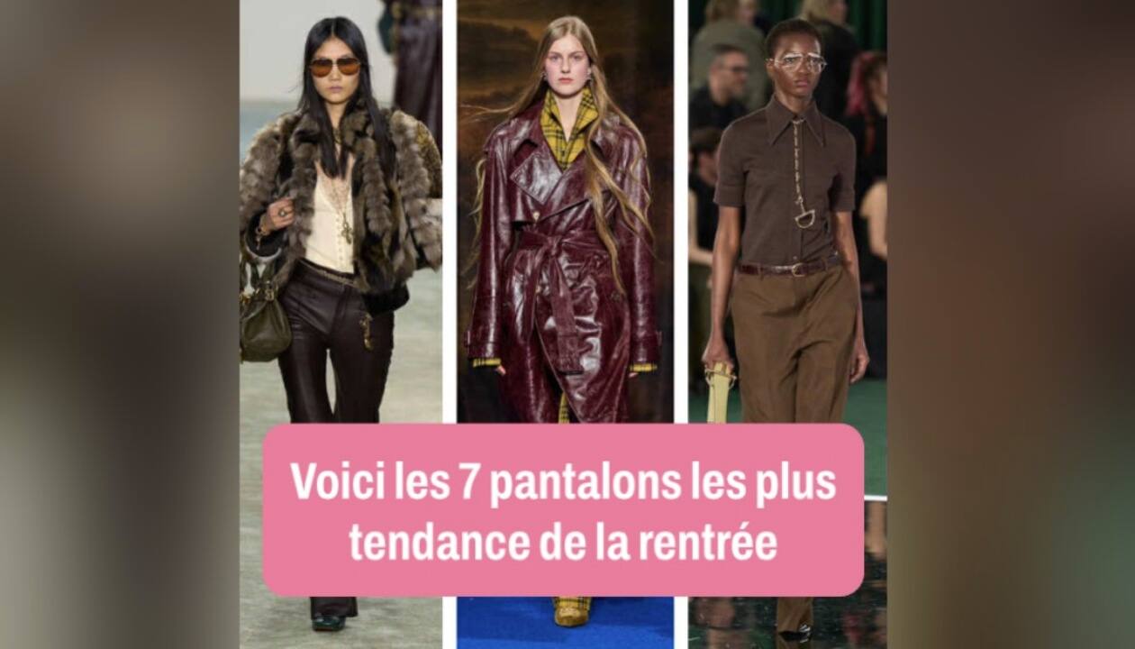 Voici les 7 pantalons les plus tendance de la rentrée