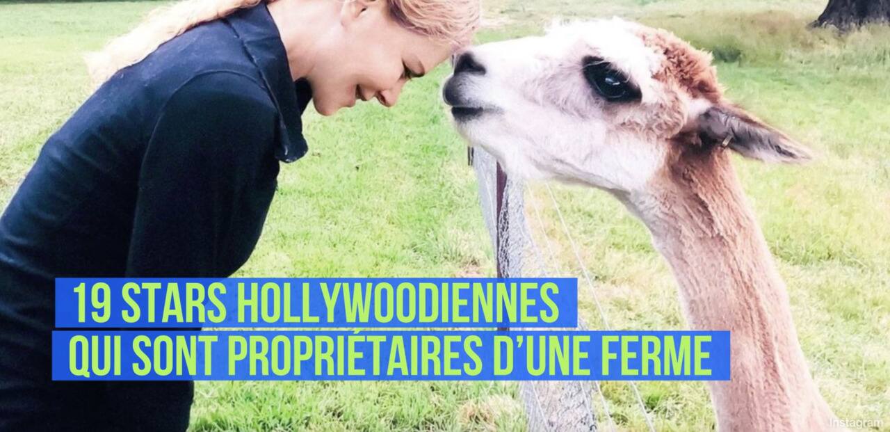 19 stars hollywoodiennes qui sont propriétaires d'une ferme