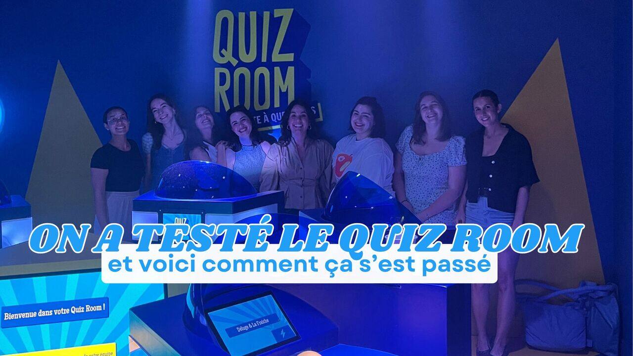 [VIDÉO] On a testé le Quiz Room et voici comment ça s'est passé