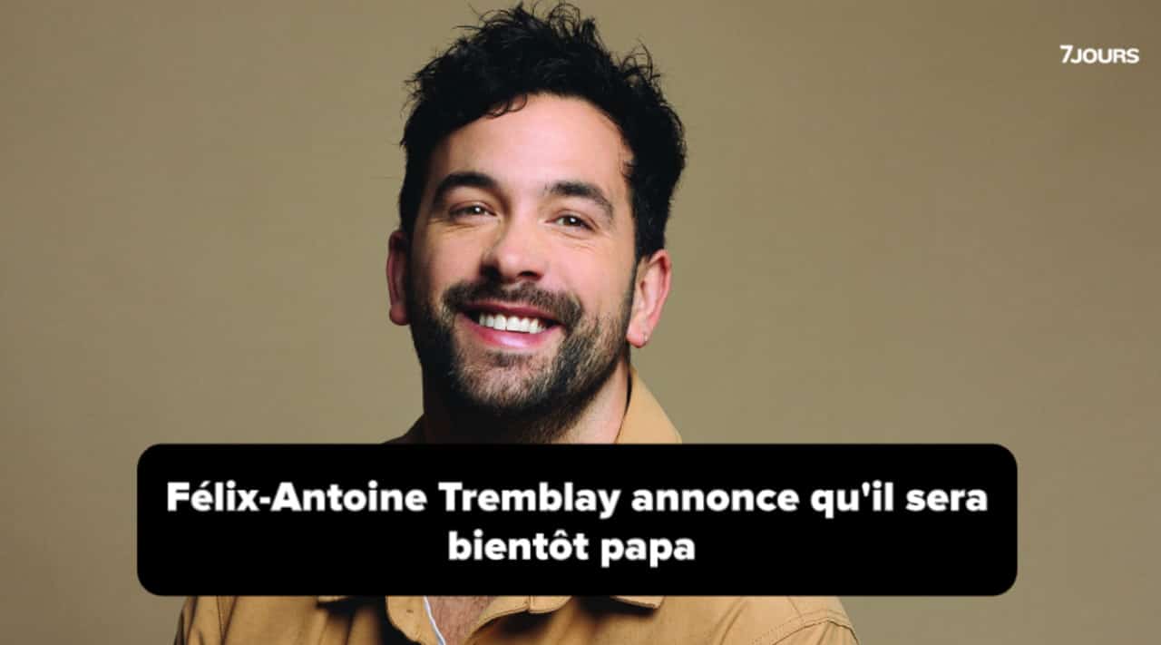Félix-Antoine Tremblay annonce qu'il sera bientôt papa
